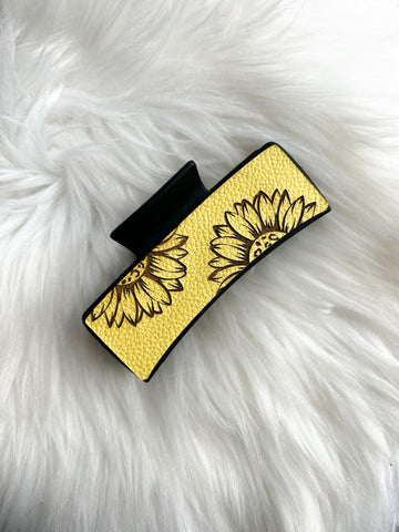 Sunflower Hair Clip (Large) - Style 2