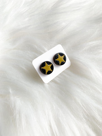 5 Point Badge (Solid) Studs
