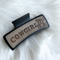 Cowgirl Hair Clip (Large)