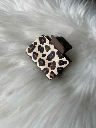Leopard Print Hair Clip (Small)