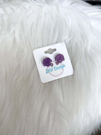 Glitter Football Helmet Studs