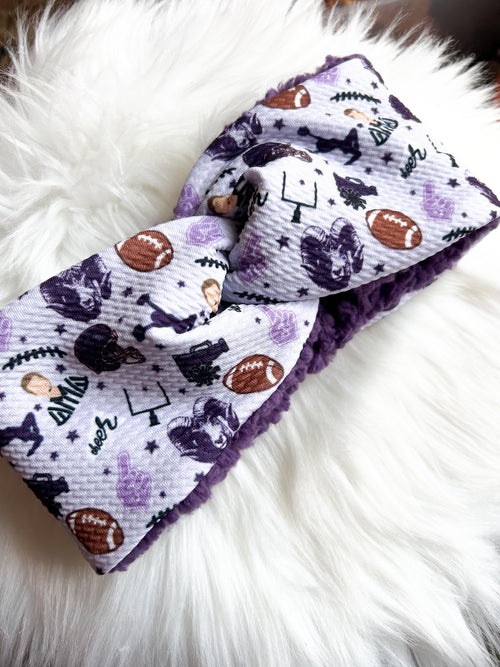 Strasburg Rams Ear Warmers - Front Twist Only