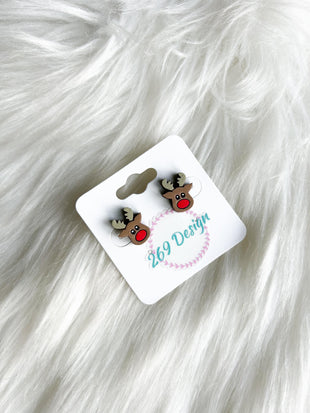 Reindeer Studs