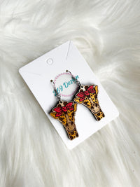 Giraffe Bandana Dangles