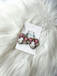 Lamb Bow Dangles