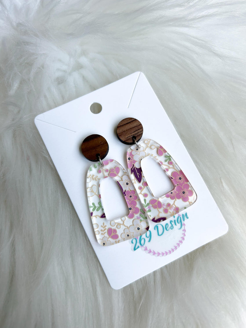 Cherry Blossoms Dangles