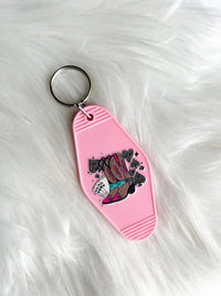 Boots Vintage Motel Keychain