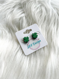 4 Leaf Clover Studs