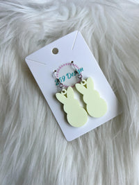 Bunny Silhouette Dangles