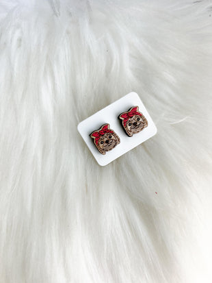 Sloth Bandana Studs