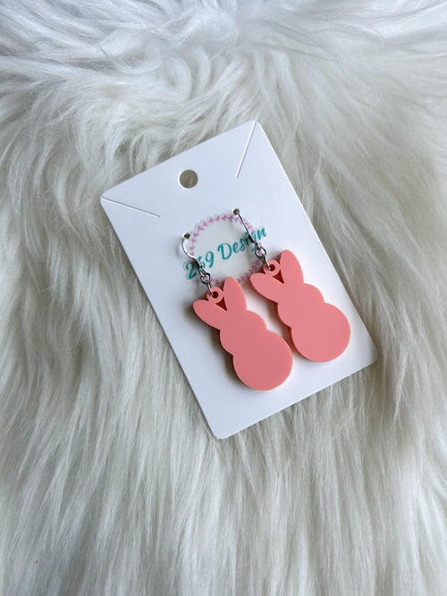 Bunny Silhouette Dangles