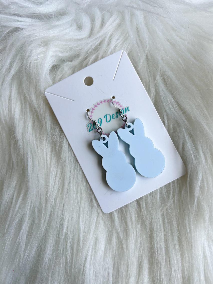 Bunny Silhouette Dangles