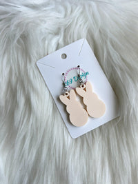 Bunny Silhouette Dangles