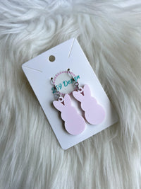 Bunny Silhouette Dangles