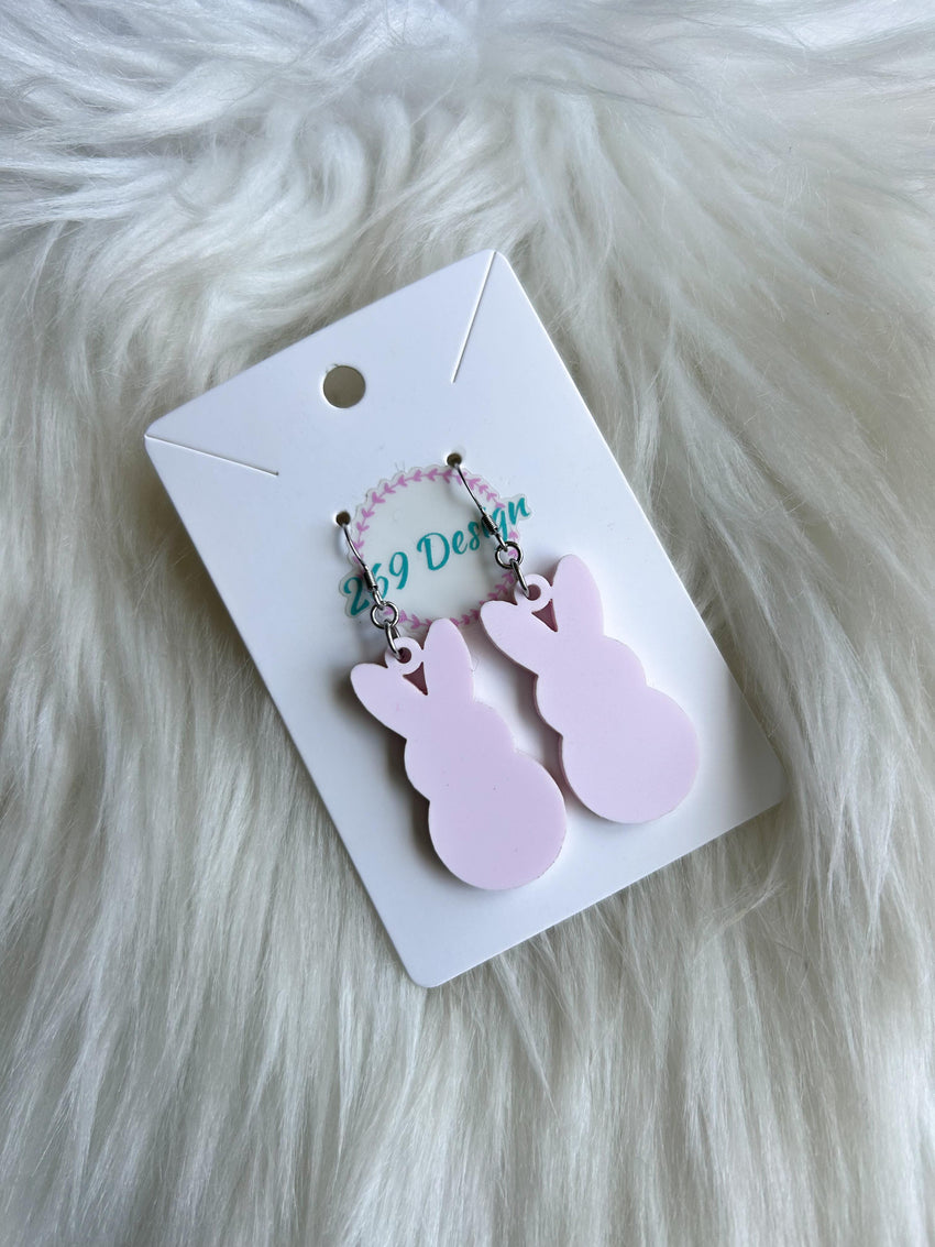 Bunny Silhouette Dangles