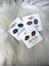 Glitter Football Studs