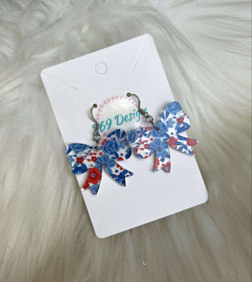 Printed Bow Dangles (Standard)