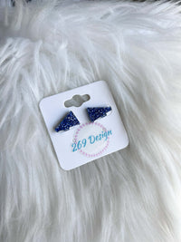 Glitter Megaphone Studs