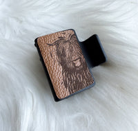 Highland Cow Hair Clip (Small)