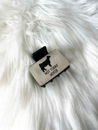 Not Today Heifer Hair Clip (Small)