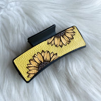 Sunflower Hair Clip (Large) - Style 2