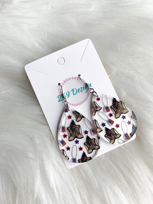 Boots and Tags - Teardrops
