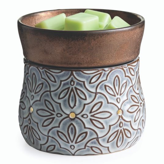 Bronze Floral 2-in-1 Warmer