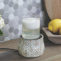 Bronze Floral 2-in-1 Warmer