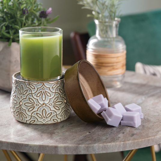 Bronze Floral 2-in-1 Warmer