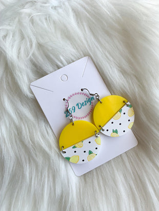 Lemons and Polka Dots