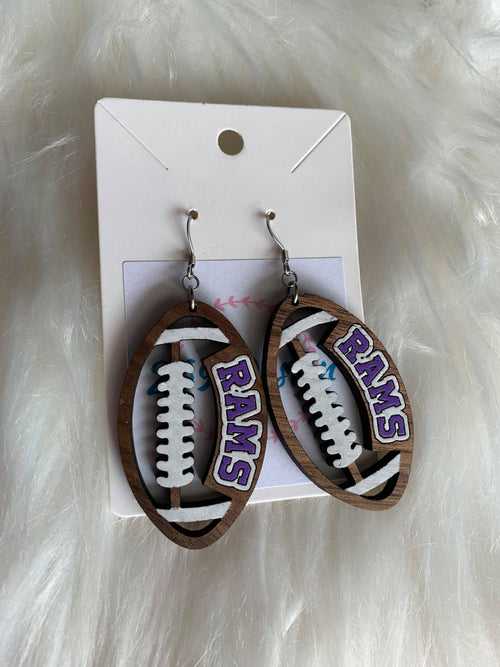 Strasburg Rams Football Dangles