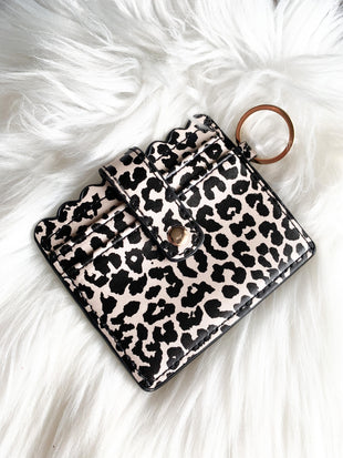 Leopard Print Wallet