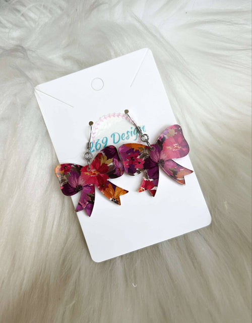 Printed Bow Dangles (Standard)