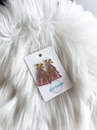 Rose Gold Nativity Tree