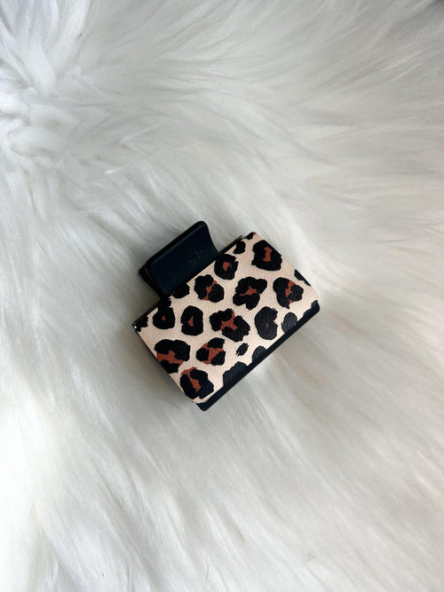 Leopard Print Hair Clip (Small)