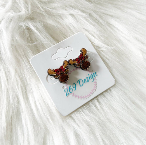 Moose Bandana Studs