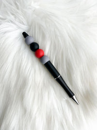 Red/Black/Gray on Black Pen