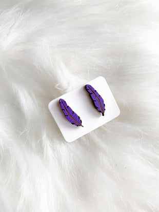 Feather Studs