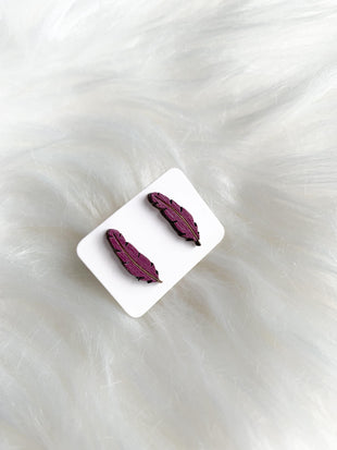 Feather Studs