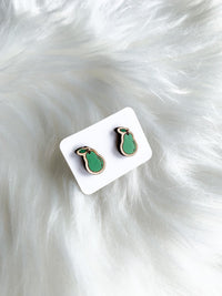 Pear Studs