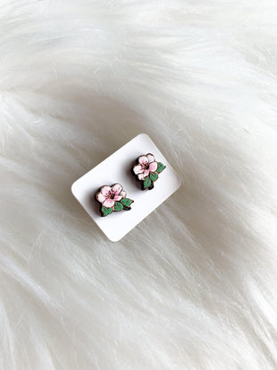 Apple Blossom Studs