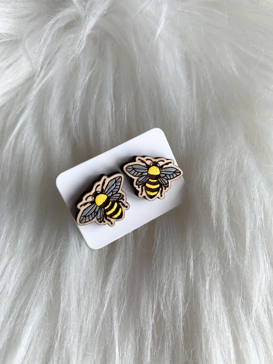 Bee Studs (Style 3)