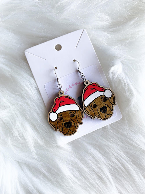 Dog Santa Hat Dangles