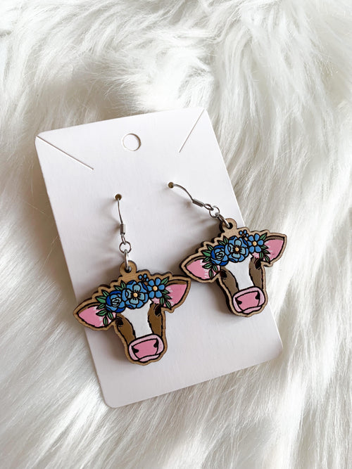 Brown Cow Flower Crown