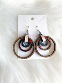 Buffalo Plaid Nested Circles