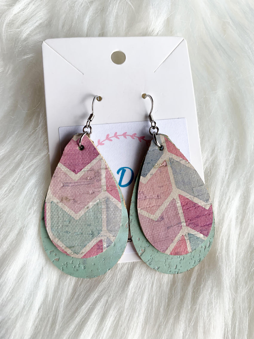 Chevron Dangles (Cork)