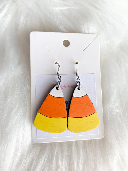 Candy Corn Dangles (Painted)