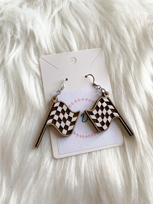 Checkered Flag Dangles