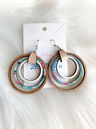 Cherry Blossom Nested Circles