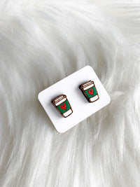 Coffee Cup Studs